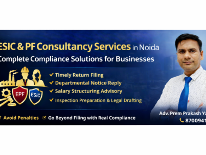 Esic And Pf Consultancy Services in Noida